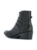 ankle height buckle boots 