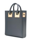 stylised stud detail shoulder bag