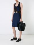 sequined sleeveless dress