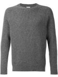 ribbed crew neck jumper