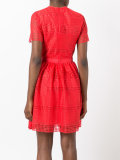 lace detail shift dress