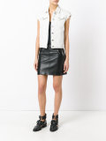 sleeveless denim jacket 