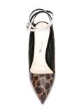 ankle strap pointed pumos