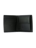 embossed logo billfold wallet