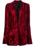 crushed velvet blazer 