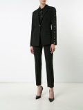 mesh insert trousers