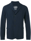 P-lastic water resistant blazer