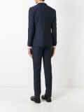 contrast lapel suit
