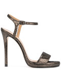 buckled stiletto sandals