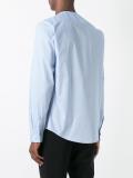 pleated bib shirt