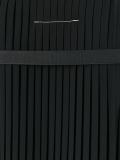 pleated shift dress