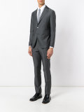 straight cut suit
