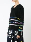Summer Sailor V-neck jumper