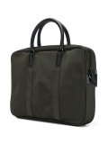 logo plaque laptop bag 
