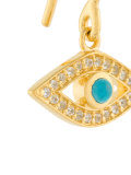 'Evil Eye Drop Biography' earrings