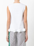 flower pom pom tank