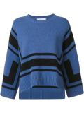 shift striped sweater