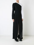 one sleeve coat