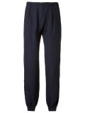 stripe details trousers