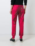 trompe l'oeil logo trackpants