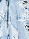 destroyed denim jacket