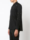 buttoned panel shirt