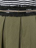frayed waistband skirt