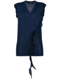 ruffle detail top
