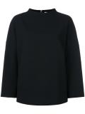 wide neck oversized jumper