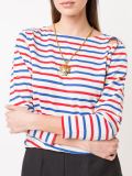 squiggle logo necklace