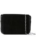 chainmail detail crossbody bag