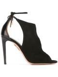 cut-off detail ankle boots