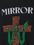 'mirror' print T-shirt