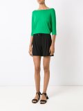 belt detail shorts
