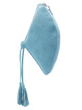 suede clutch