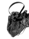 perforated trim tote bag 