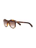 cat eye shaped sunglasses