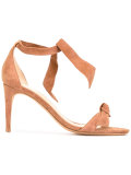 knotted stiletto sandals 