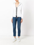zipped padded jacket