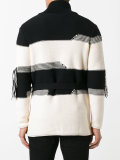 tie-front chunky cardigan