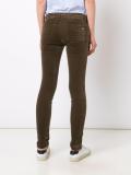 'Loden' velvet skinny jeans