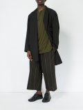 slit neck T-shirt