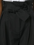 Flared tie fastened palazzo pants