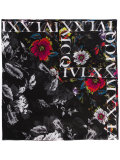 floral print scarf