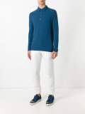 longsleeved polo shirt