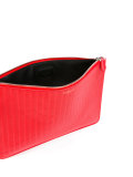 pocket zip clutch