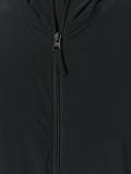 zipped hooded jacket