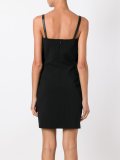 studded strap detail dress