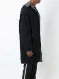faded check coat