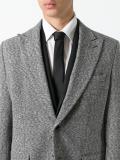 star and stripe embroidered tie